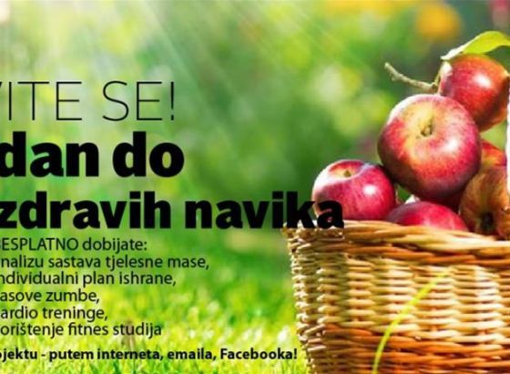 Projekat Instituta za zdravlje '21 dan do zdravih navika'
