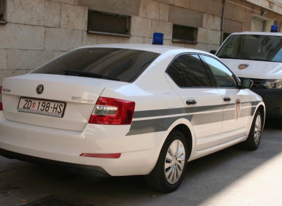 Eksplozija u dvorištu Policijske uprave zadarske