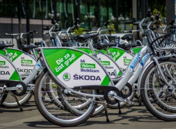 ŠKODA omogućila nabavku deset novih Nextbike bicikala