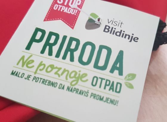 Višekratna vrećica za otpad za zaštitu Parka prirode 'Blidinje'