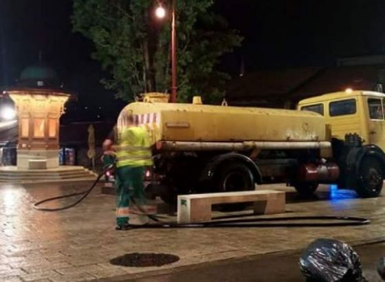 KJKP 'Rad"' za vrijeme SFF-a 24 sata dnevno čisti užu gradsku jezgru Sarajeva