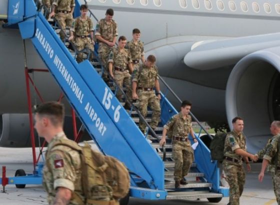 Britanski vojnici doputovali u Sarajevu zbog vježbe 'Brzi odgovor 2018'