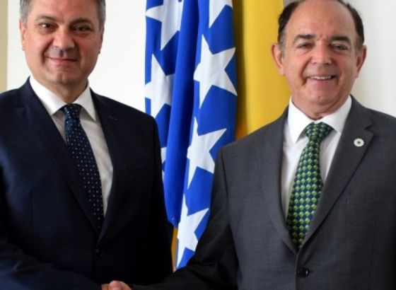 Zvizdić s ministrom za vjere Velike Britanije
