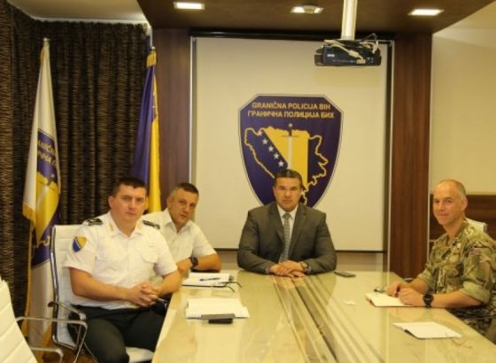 Sastanak rukovodilaca GPBiH s komandantom Udarne grupe EUFOR-a u BiH