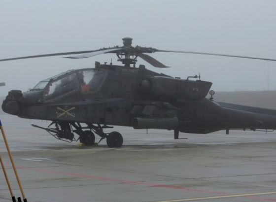 Američki borbeni helikopteri u bazi Hrvatskog ratnog zrakoplovstva