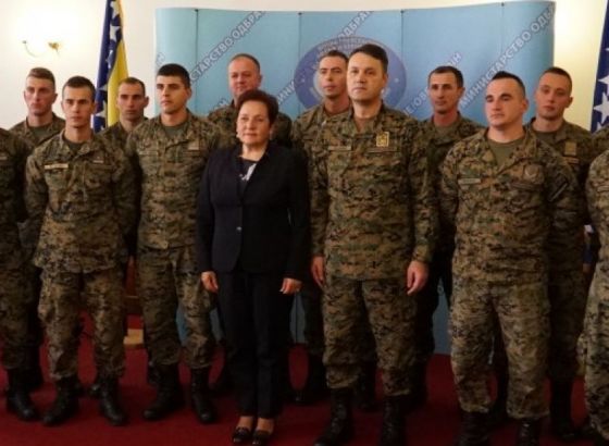 Dodijeljeni certifikati za uspješne pripadnike Oružanih snaga BiH