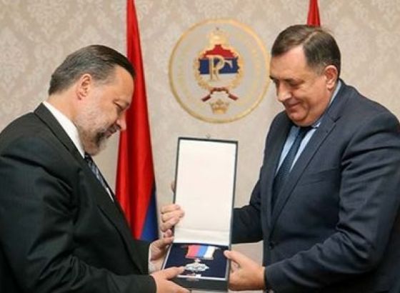 Dodik odlikovao Dorohina, šefa Komiteta za zaštitu Ratka Mladića