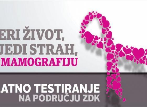 Nastavak besplatnih mamografskih pregleda: Izaberite život, pobijedite strah – obavite mamografiju