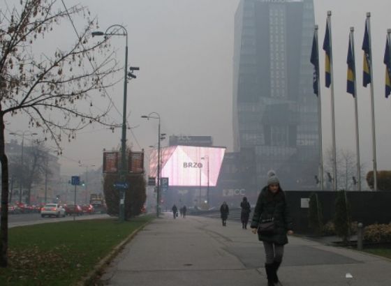 Zrak u BiH nezdrav, poboljšanje od subote