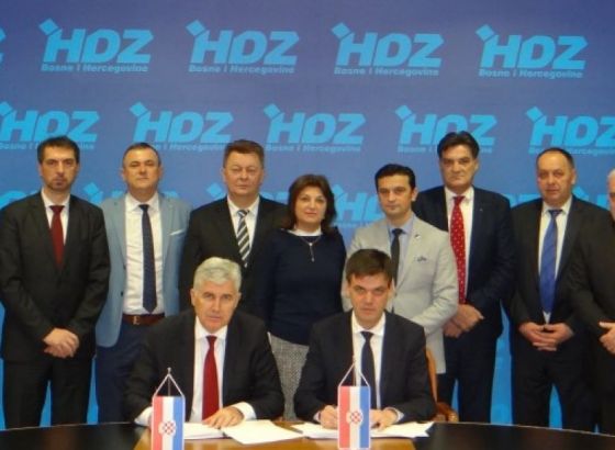 HDZ BiH i HDZ 1990 potpisali sporazum o suradnji