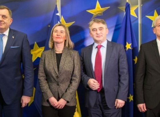 Članovi Predsjedništva BiH razgovarali s Federicom Mogherini