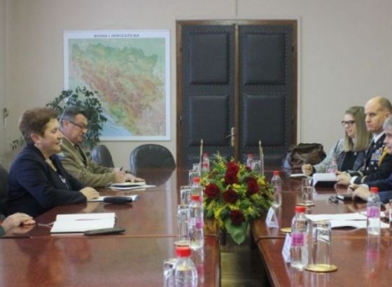 General Smith u MOBiH: SAD ostaje opredijeljen u podršci BiH ka NATO putu