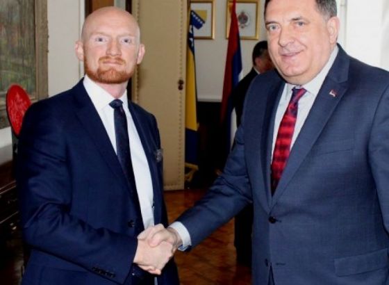 Dodik primio u nastupnu posjetu ambasadora Mathewa Fielda