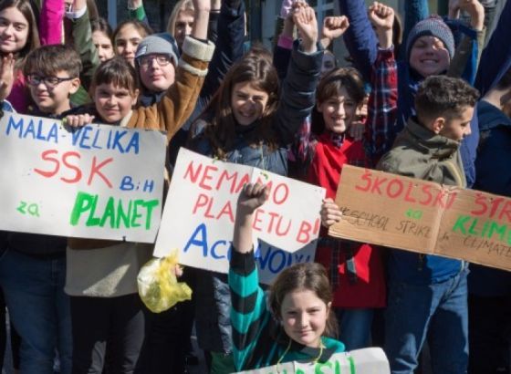 Učenici škole 'Silvije Strahimir Kranjčević' u borbi protiv klimatskih promjena