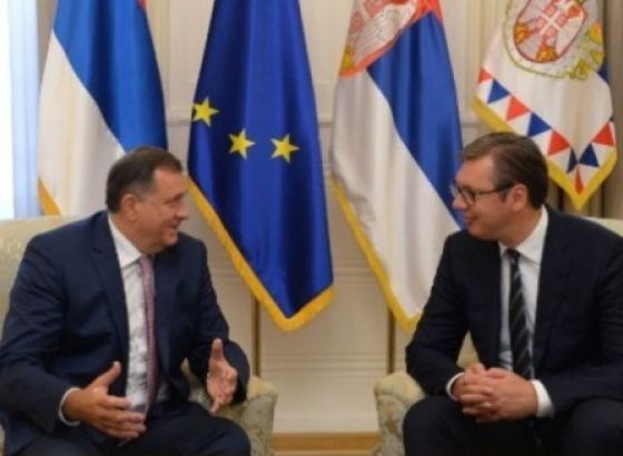 Dodik danas s Vučićem u Beogradu