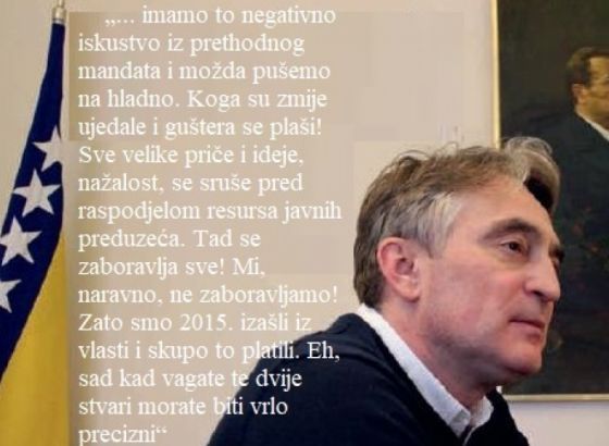 Željko Komšić:Događaji guraju Demokratsku frontu u vlast!