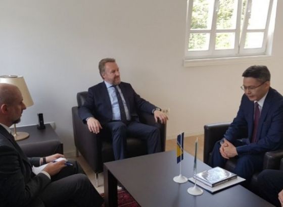 Izetbegović primio ambasadora Kazahstana Barlybayeva