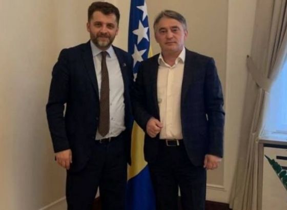 Katica i Komšić razgovarali o sigurnosnoj situaciji i migrantskoj krizi u KS