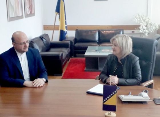Krišto se sastala s veleposlanikom Islamske Republike Iran u BiH