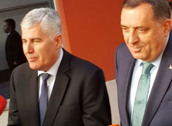 Čović i Dodik u Mostaru razgovarali o formiranju vlasti