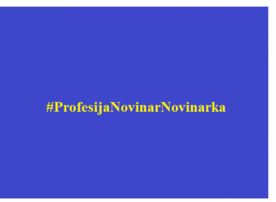 #ProfesijaNovinarNovinarka