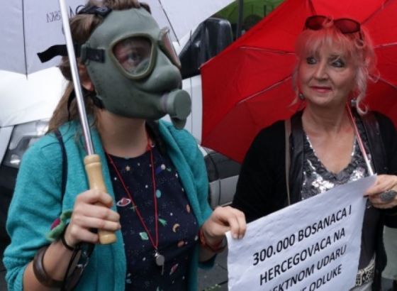 U Sarajevu protesti protiv izgradnje deponije na Trgovskoj gori