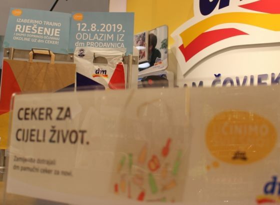 UČINIMO SVJESNO:  dm prestaje s podjelom malih besplatnih plastičnih vrećica