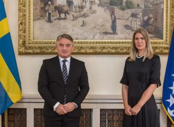 Komšić primio novoimenovanu ambasadoricu Kraljevine Švedske