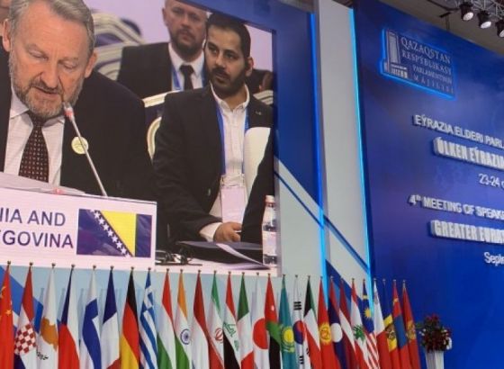 Izetbegović na Četvrtom sastanku predsjednika parlamenata euroazijskih zemalja