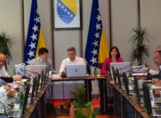 Vijeće ministara BiH o privremenom finansiranju institucija do kraja godine