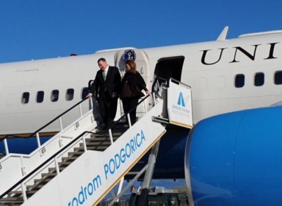 Američki državni tajnik Mike Pompeo doputovao u službeni posjet Crnoj Gori