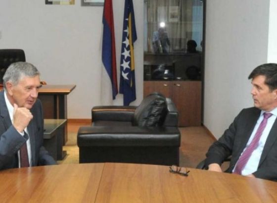 Radmanović razgovarao s ambasadorom SAD u BiH Ericom Nelsonom