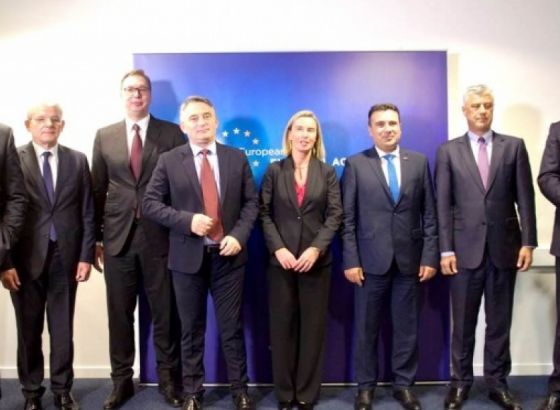 Federica Mogherini domaćin radne večere sa partnerima zapadnog Balkana