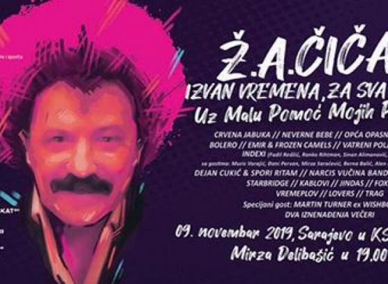 IN MEMORIAM Ž. A. Čičak: Legenda, veteran i aktivni učesnik stvaranja sarajevske, bh. i ex-SFRJ pop-rock-scene
