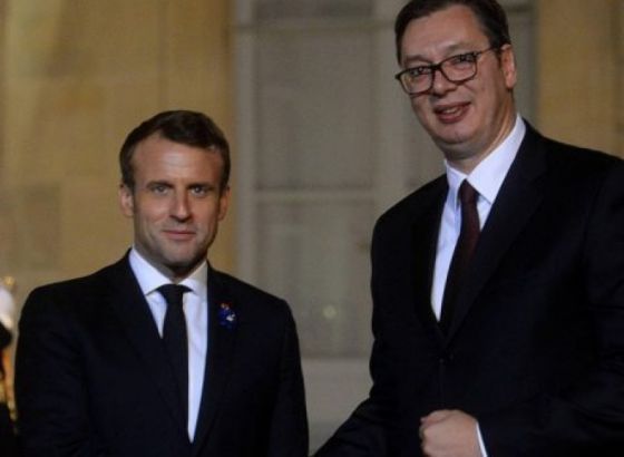 Vučić s Makronom: Bez odgovora da li će Srbija 2025. godine ući u EU