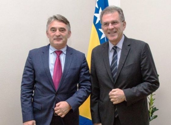 Komšić - Iliopoulos: Podrška Grčke na putu BiH ka članstvu u EU i NATO-u