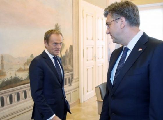 Tusk i Plenković za deblokadu pregovora S.Makedonije i Albanije