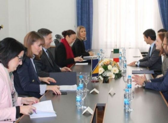 Brkić s predsjednicom italijanske parlamentarne komisije Martom Grande