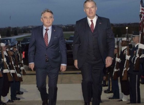 Komšić u Ministarstvu odbrane SAD-a