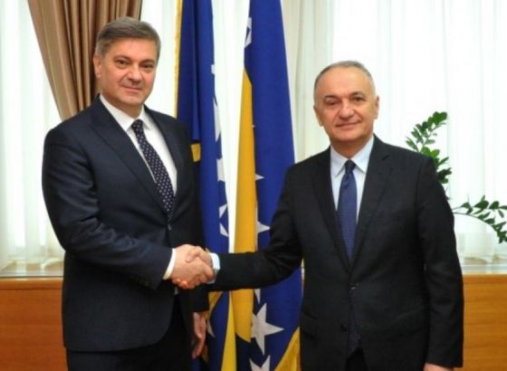 Zvizdić primio u nastupnu posjetu nerezidentnog ambasadora Albanije u BiH Podu