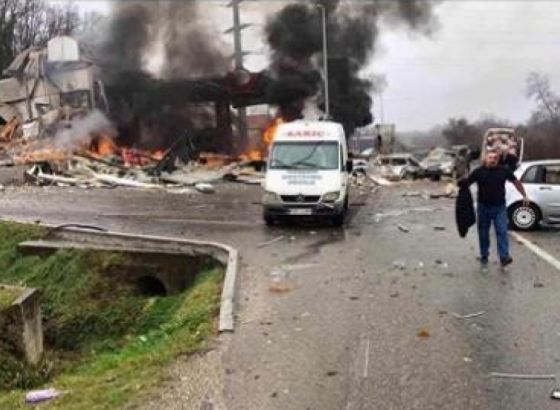 Eksplozija na benzinskoj pumpi kod Zvornika: Ima povrijeđenih
