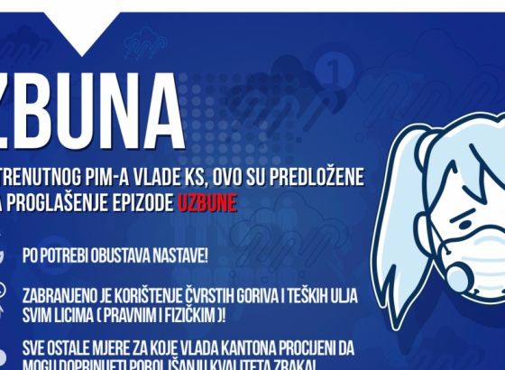 Uzbuna: Vlada KS izdala preporuke zbog zagađenja