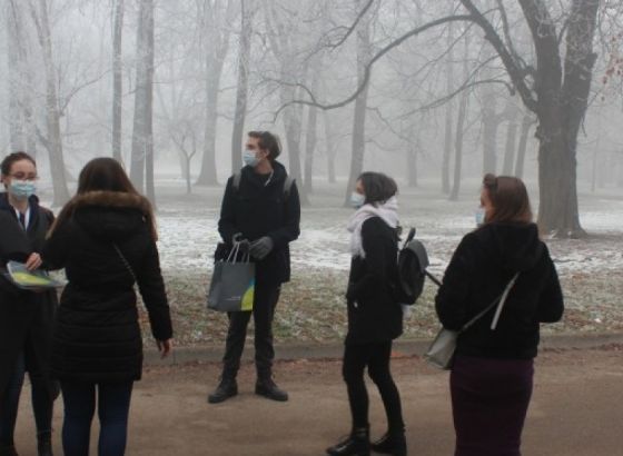 Mladi iz BiH šetnjom ukazali na problem zagađenosti zraka u Sarajevu