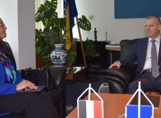 Radončić razgovarao s ambasadoricom Egipta u BiH El Bishlawy