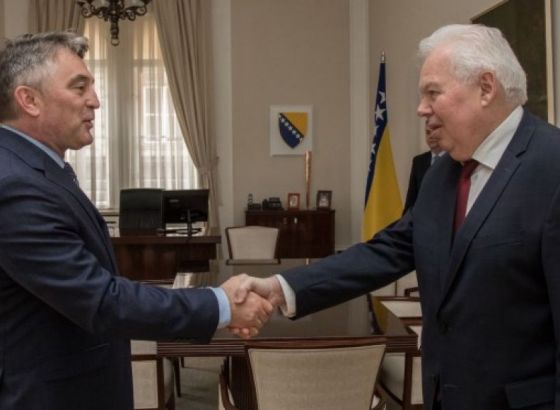 Predsjedavajući Komšić primio ambasadora Ruske Federacije u BiH Ivancova