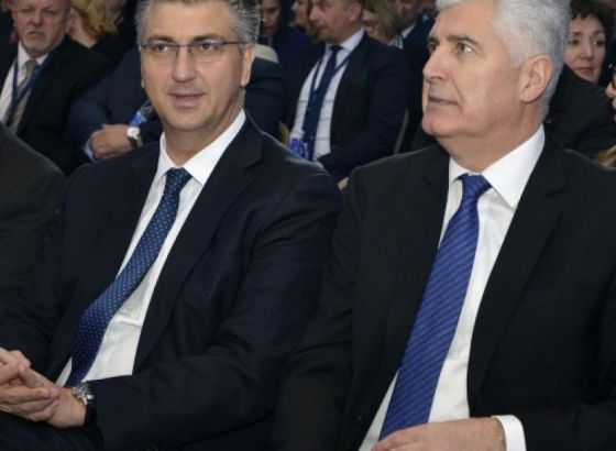 Čović zahvalio Plenkoviću na mudrom političkom vodstvu