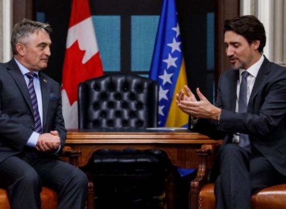 Komšić se sastao s premijerom Kanade Justinom Trudeauom u Ottawi