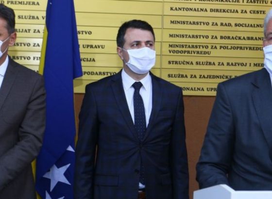 Džaferović i Novalić pohvalili način borbe protiv korone Vlade ZDK