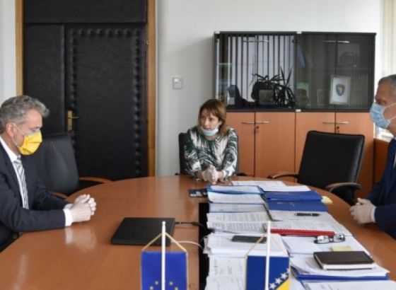 Radončić i Sattler o pandemiji, migrantskoj krizi i sigurnosnoj situaciji u BiH