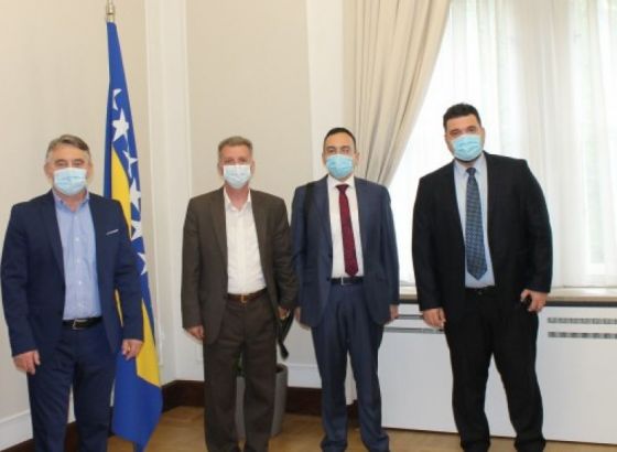 Komšić: Odlični rezultati u TK rezultat odgovornog pristupa doktora